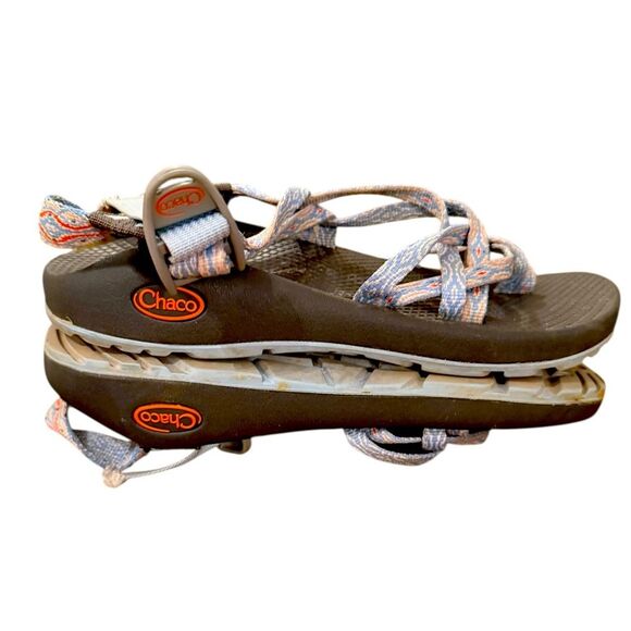 Chaco ZX/2 Classic Double Strap Toe Loop Sport Sandals Women’s Size 7 - Picture 3 of 5